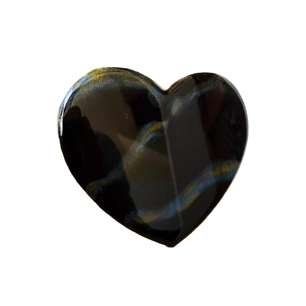 Premium Heart Shape Resin Coaster 4inch